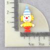 Payaso de circo accesorios de resina DIY dibujos animados gota de pegamento accesorios para funda de teléfono móvil caja de papelería material de pegamento crema DIY