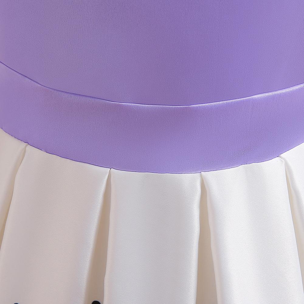 儿童飞飞袖公主连衣裙