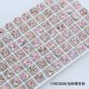 Rhinestones Octagonales Corte Rosa Dongzhou de 8 mm, Rhinestones Brillantes K9 con Base Puntiaguda, Nuevas Decoraciones para Uñas, Rhinestones para Accesorios de Aretes DIY