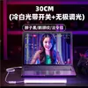 Luz para streamer para transmisiones en vivo, luz de relleno para la barbilla, luz LED larga para cara y cuello, luz LED antiarrugas para el cuello, iluminador de piel, luz USB para surcos nasogenianos, venta al por mayor