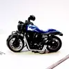 Llavero Creativo Mini Motocicleta Harley Dibujo Animado Aleación Coche de Tirar Hacia Atrás Modelo Colgante Pequeño Regalo Venta al por Mayor
