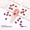 Rojo de Año Nuevo Mezclado Forma Especial Circonita Ankora Rojo Mini Biselado Circonita Arte de Uñas Diamante Uña Joyería Mayoreo