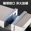 Pinzas de Boca Plana de Ángulo Fijo Quan Feng Fresadora CNC Pinzas de Boca Plana de Servicio Pesado Quanfeng Mordaza de Mesa de 8 Pulgadas Accesorio Grado Industrial
