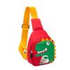 Serie de Riñoneras de Dinosaurios Gran Capacidad Venta al por Mayor Dibujos Animados Marca de Moda Pequeño Dinosaurio Mochila para Estudiantes Almacenamiento Bolso Cruzado al Hombro