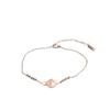 Tornozeleira Peixe Pequeno Fosca Estilo Coreano Titânio 18K Aço Titânio Pequena Peixe Tornozeleira Feminina Simples Feita à Mão Miçangas Personalizada Decoração para Pé