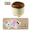 Porta-Canetas Cartoon Menina, Criativo e Fofo, com Compartimentos para Armazenamento, Caixa de Canetas de Plástico para Meninas e Estudantes, Porta-Canetas de Mesa