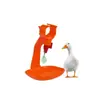 Bebedouro automático para pato e frango 6 pontos tubo redondo copo de suspensão integrado bebedouro de esfera de aço bico de pato para beber