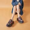 Zapatos de papá de moda con suela gruesa para mujer, primavera y otoño, nuevos zapatos de suela plana, sencillos, ligeros, deportivos y de ocio, de moda, envío directo