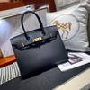 Bolso Kelly de Piel de Cocodrilo de Primera Capa, Bolso de Mano Versátil de Piel de Vientre de Cocodrilo Genuino Mate (H13-J16)