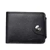 Carteira Masculina Multi-Slots para Cartão Carteira Casual Masculina Curta Novo Porta-Bilhetes com Zíper Porta-Moedas Carteira Venda por Atacado