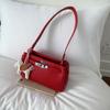 Moda de Verano 2026 Bolso de Hombro Simple Nuevo Bolso Cruzado de Alta Gama con Textura Moderno Bolso de Hombro Único Kelly para Mujer