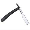 Suporte de Navalha Antigo para Cabeleireiro, Navalha Manual Dobrável para Barbear, Limpeza Facial e Aparar Sobrancelhas