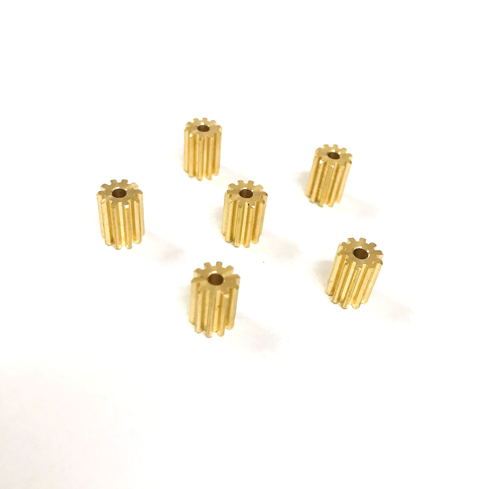 铜齿轮0.7-Z9-D7.7-H12-12