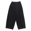 Pantalones de Trabajo de Algodón 100% Estilo Japonés, Pantalones Rectos de Pierna Ancha de Alta Calidad para Mujer, Pantalones Casuales Tipo Zanahoria de Talla Grande para Primavera, Pantalones Cortos