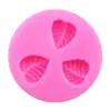 Molde de silicona para fondant de hojas y hojas, molde para decoración de pasteles y chocolates, molde para hornear DIY
