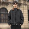 Fw11150 2025 Invierno Estilo Normcore Británico Informe de Inspección de Calidad Nuevo Estándar Nacional 90 Chaqueta de plumón de pato Blanco para Hombre Holgada