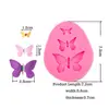 Molde de mariposa para hornear chocolate, caramelo, manualidades, fudge, molde para pastel es muy adecuado para arte de repostería, caramelo DIY