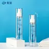 Agua cosmética de 150 ml, agua hidratante, protector solar, líquido repelente de mosquitos, botella de spray transparente, botella de agua PET dispensadora de tónico con boquilla de 24 mm