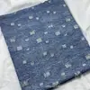 Tela de Denim Desgastada Rasgada Copo de Nieve Sin Lavar Ropa Chaqueta Zapato Material Tela para Bolsas Venta Directa de Fábrica