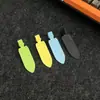 Pinza de pico de pato estilo nuevo pinza sin costuras anti-pintura color macarrón superficie brillante horquilla de pintura pinza lateral para chica de calle japonesa y coreana