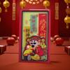 Ciudad Creativa Guochao Imanes de Madera para Refrigerador Pegatinas Magnéticas de Viaje Venta al por Mayor Dibujos Animados Imanes Conmemorativos de Nezha Dominando el Mar