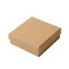 Caja de Regalo de Papel Kraft Cielo y Tierra Caja para Joyería Anillo Collar Pendientes Pulsera Caja de Empaque Pendientes Caja para Joyería Lista para la Venta
