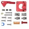 Acessórios para impressora 3D Creality Ender 3 CR10 CR10S PRO extrusor de dupla engrenagem conector pneumático duplo