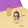 Animación de Dibujos Animados Hoja Extintora de Fantasmas Accesorios para Joyería DIY Colgante de Aleación con Goteo de Aceite Pendientes Pendientes Colgante de Collar Versión Q