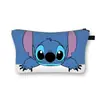 Nuevo Neceser de Stitch, Neceser Portátil de Doble Cara de Moda para Niños, Bolsa de Almacenamiento de Mano para Viajes al Aire Libre para Niñas