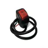 Manillar eléctrico modificado interruptor universal de dos hilos tres hilos apagado arranque atenuación doble destello faros con bocina de adelantamiento