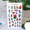 Adesivos de PVC de Anime, Adesivos, Adesivos Tubo de Magia Pseudo-Ritual, Adesivos Transparentes de Manual, Adesivos Cartoon de Formato Especial para DIY