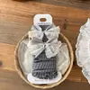 Sapatos, meias de algodão, meias femininas de outono e inverno estilo coreano com laço grande de renda e babados, aquecedores de panturrilha estilo Lolita doce para meninas