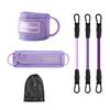 Hebilla de Tobillo Pórtico Fitness Entrenamiento de Fuerza Auxiliar con Hebilla de Anillo de Cadera Pie Banda de Resistencia para Entrenamiento de Pie Más Ajustada