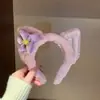 Horquilla estilo celebridad de internet Diadema Lingna Beier Accesorios para el cabello de zorro de peluche Diadema linda de orejas de zorro de dibujos animados