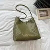 Bolsa saco de grande capacidade, nova tendência de verão 2026, bolsa de ombro retrô, bolsa estilosa e moderna para axila para trabalho e deslocamento