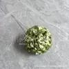 Flor de Crisantemo de Bola de Terciopelo de Nieve de Cabeza Única Decoración de Arco de Flores de Plomo para Techo de Auditorio de Bodas Flor Artificial Flor de Simulación de Boda Bola de Cebolla