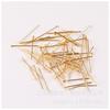 Direto da fábrica atacado T-pin flat pin DIY colar brincos frisado metal chapeamento material acessórios spot