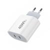 El nuevo cargador PD GaN de 45W es adecuado para cargador de teléfono móvil IP16 45W adaptador doble PD de enchufe australiano