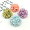Paisajismo de Celebración de Bodas Flores de Diente de León Simulación Tamaño Pequeño Flores Decorativas Bolas Pequeñas Cabezas de Crisantemo Paquete de Materiales DIY Flores para Sombrero