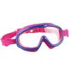 Gafas de natación para niños HD con montura grande, impermeables, antivaho, para niños y niñas, gafas de natación transparentes, suministro directo de fábrica