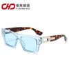 2026 Nuevas Gafas de Sol Transfronterizas Europeas y Americanas para Hombre, Montura Cuadrada Personalizada Decorativa Gafas de Sol de Venta Caliente al por Mayor