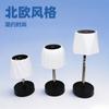 Lámpara de Mesa LED Retráctil, Atenuación Táctil, Luz de Emergencia Recargable, Luz Decorativa de Ambiente para Bares y Cafeterías, Luz Nocturna