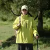 Deportes al Aire Libre Tres en Uno 0.05kg Set de Piezas Resistente al Viento Otoño e Invierno Chaqueta Desmontable Tendencia para Hombre Chaqueta de Senderismo para Mujer Engrosada Marca