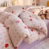 Capa de Edredom de Gaze Dupla Camada Peça Única Dormitório Lençol de Cama Individual 150X200X230 Capa de Edredom Não Algodão Algodão Puro Roupa de Cama 4
