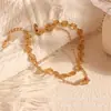 Pulsera con Sonrisa Estilo Ins Lele Jewelry Acero Inoxidable Dorado Joyería de Moda y Elegante para Mujer Microincrustada