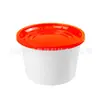 Caja de Almuerzo Redonda Desechable, Caja para Comida Rápida, Caja de Empaque para Llevar, Bol de Arroz Espeso a Prueba de Fugas, Bol para Sopa, Venta al por Mayor Comercial, Grado Alimenticio