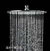 Venta al por mayor de fábrica cabezal de ducha de acero inoxidable 201 redondo de seis pulgadas con borde de tira de clavos a prueba de explosiones extraíble y lavable rociador superior