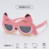 Gafas de Sol para Niñas, Diseño de Zorro Nick de Dibujos Animados, Gafas de Sol Polarizadas de Silicona Suave, Forma Elegante, Venta al por Mayor de Fábrica