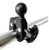 Soporte Universal para Teléfono Móvil de Motocicleta Accesorios de Rótula Manillar Navegación Cámara Deportiva Clip Fijo Rótula