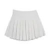 Ropa Infantil Primavera y Otoño 2026 Falda Blanca Plisada de Corte A de Cintura Alta con un Diseño Elegante para Niñas, Falda Corta para Niñas de 6 Años